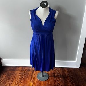 Maternity- blue dress